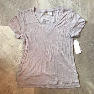 Zella ‘Ava’ tee, new with tags, grey size large!
